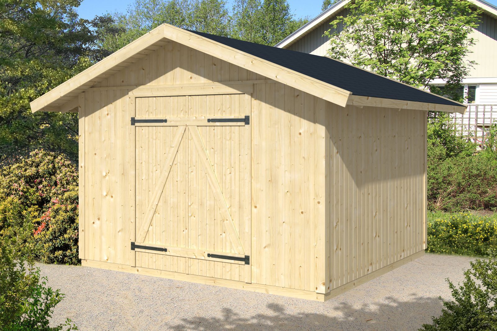 Elementtivarasto Smögen 10 m² 18 mm