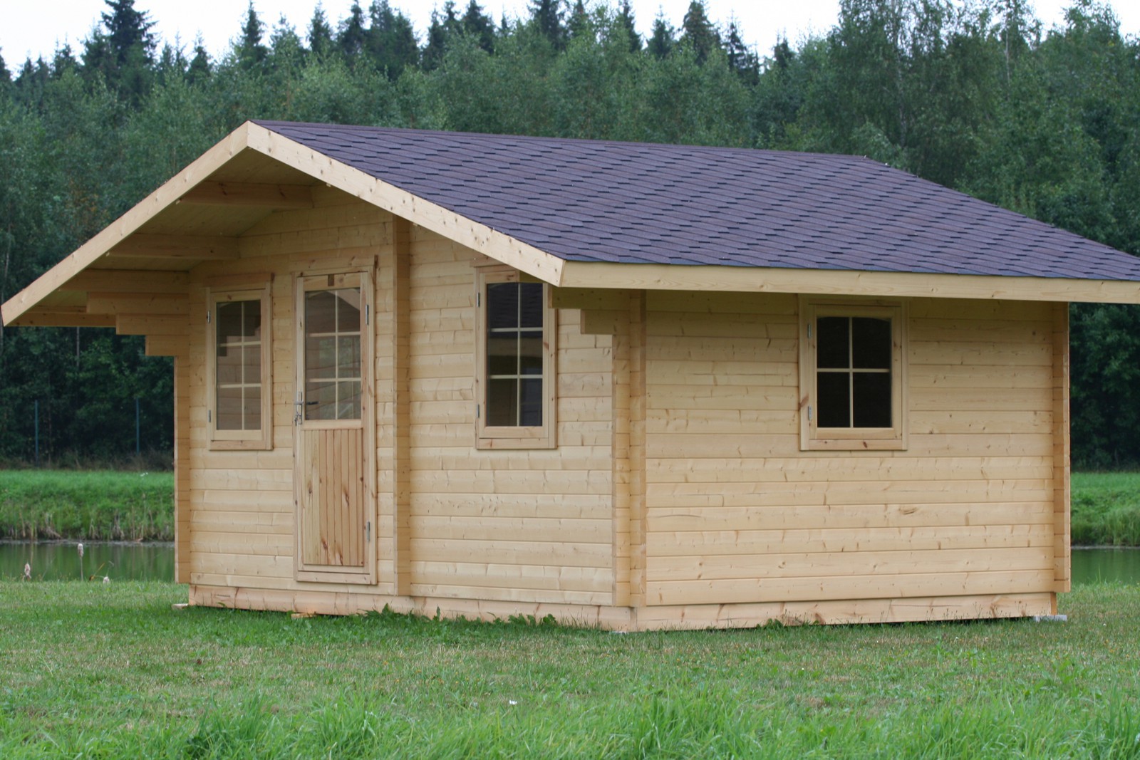 Vierasmökki Fribo 3125x4800x2722 mm 14,9 m² 44 mm