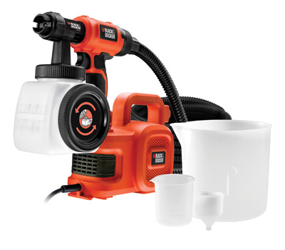 Hienoruiskujärjestelmä Black&Decker HVLP400 450W telakalla