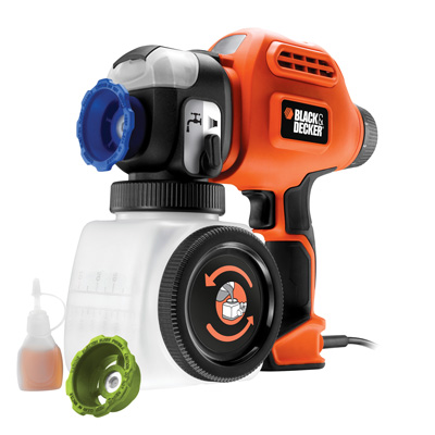 Maaliruisku Black & Decker BDPS400 120 W pikapuhdistuksella