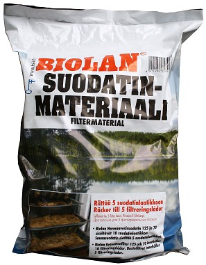 Biolan Suodatinmateriaali 10 kg säkki