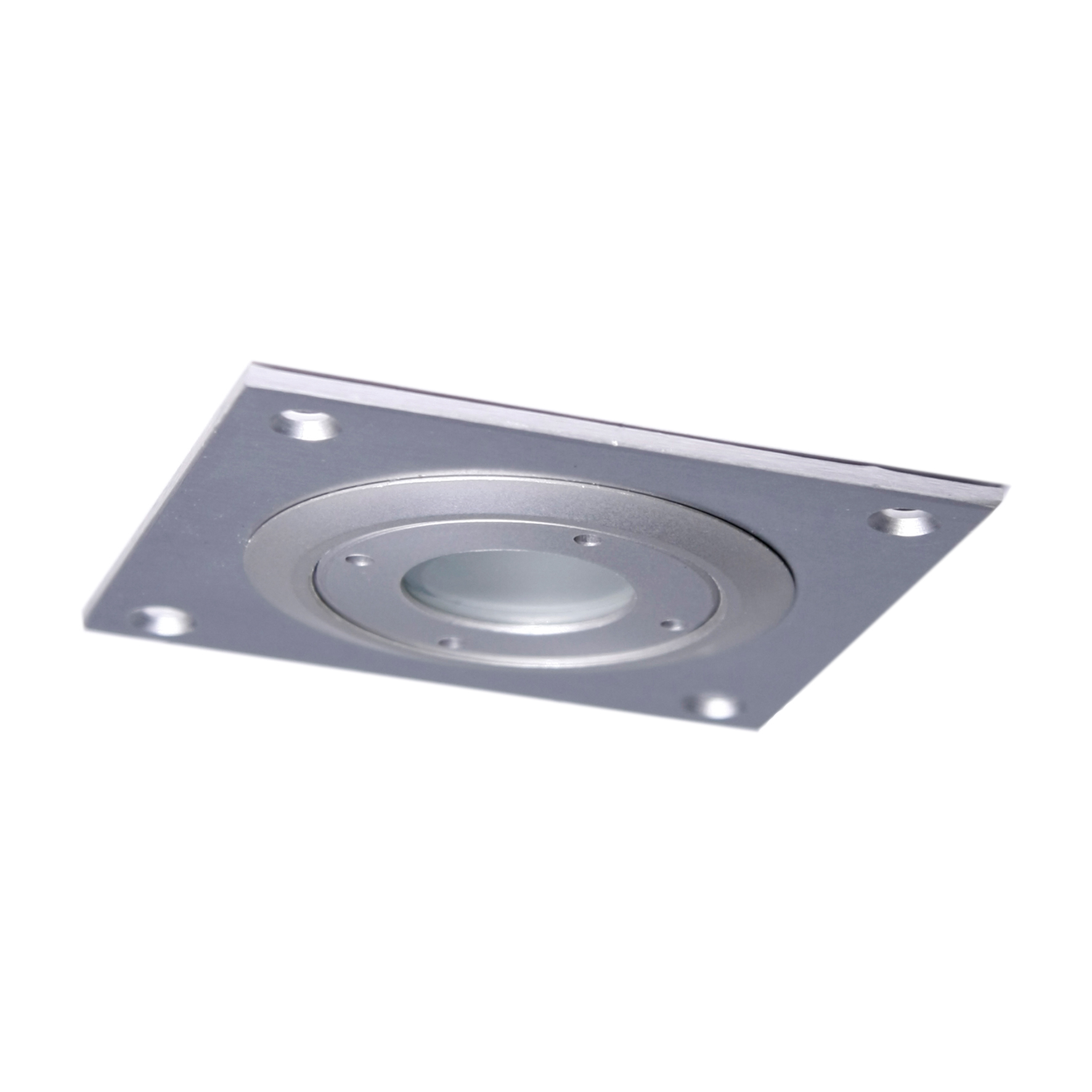 Alasvalo Kiinto 1 LED 1W anodisoitu hopea lämmin sävy IP44