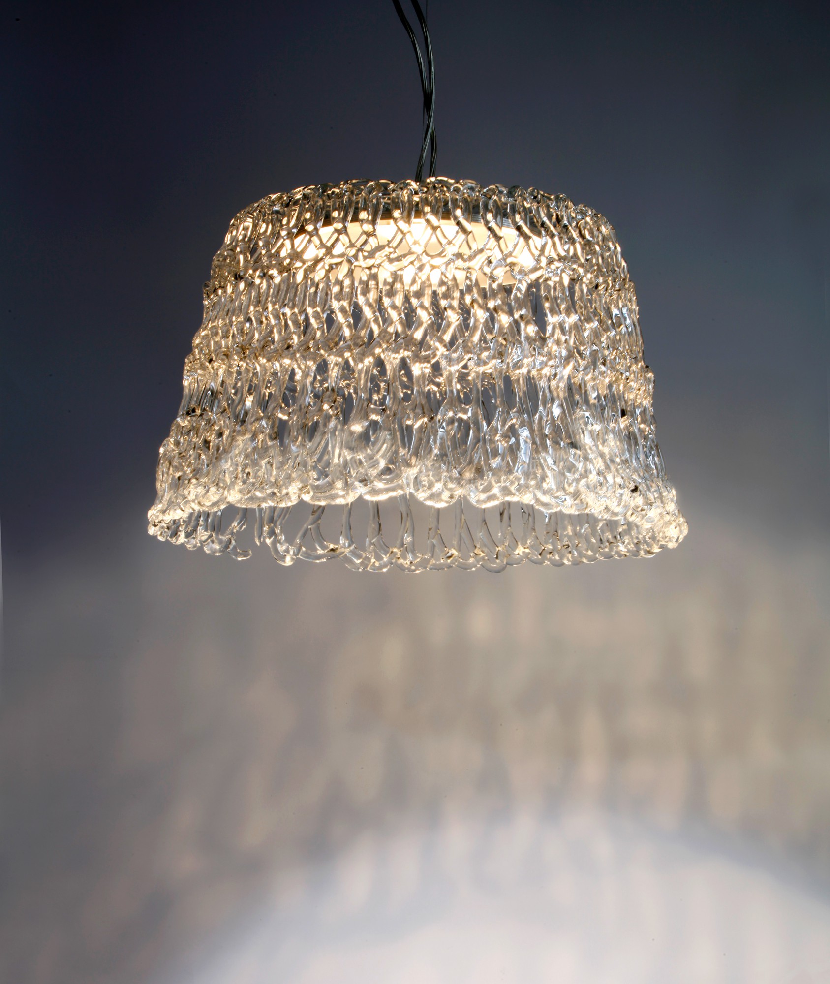 LED-riippuvalaisin Pitsi Ø 600x300 mm kirkas