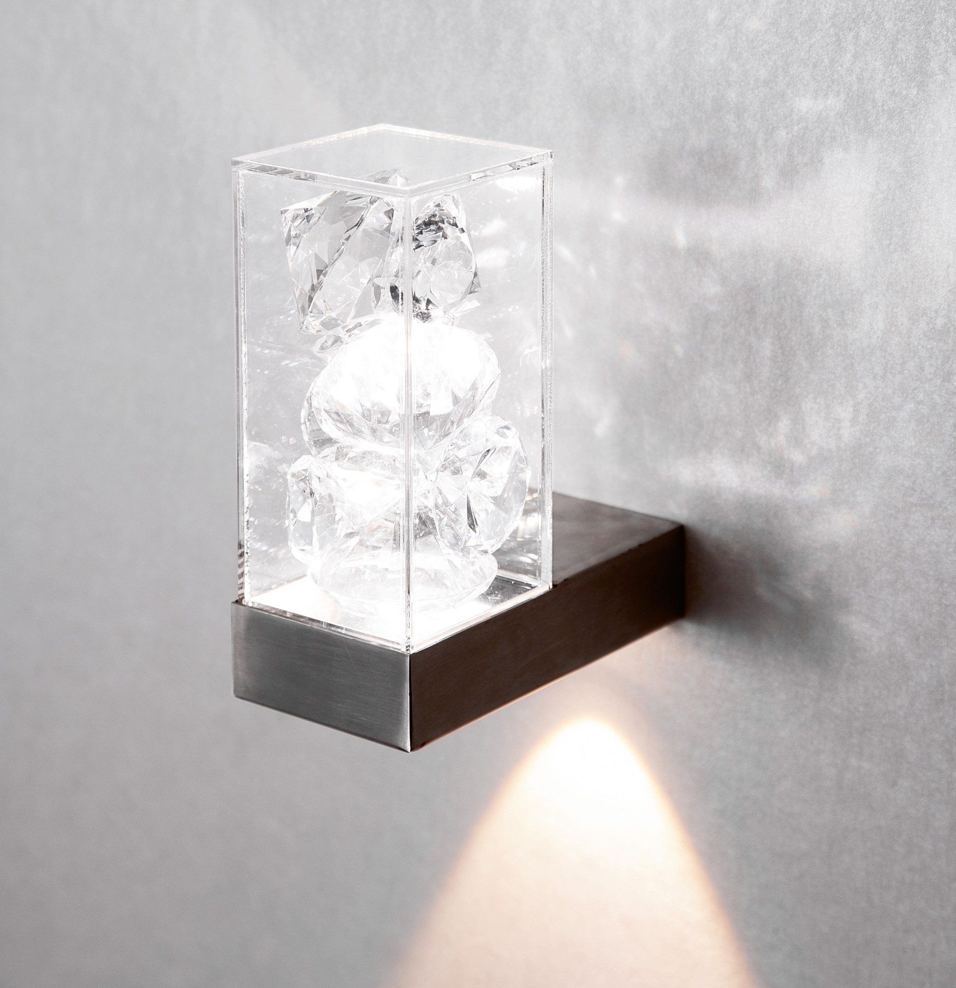 LED-seinävalaisin Toive kirkas 2x1W suoraan seinäasennukseen