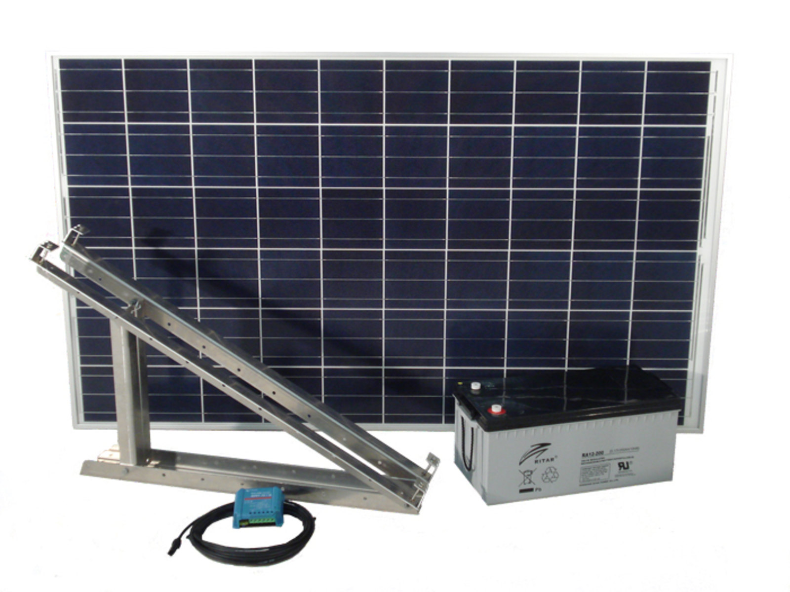 Aurinkovoimala Finnwind Aurinko-C10, 12V