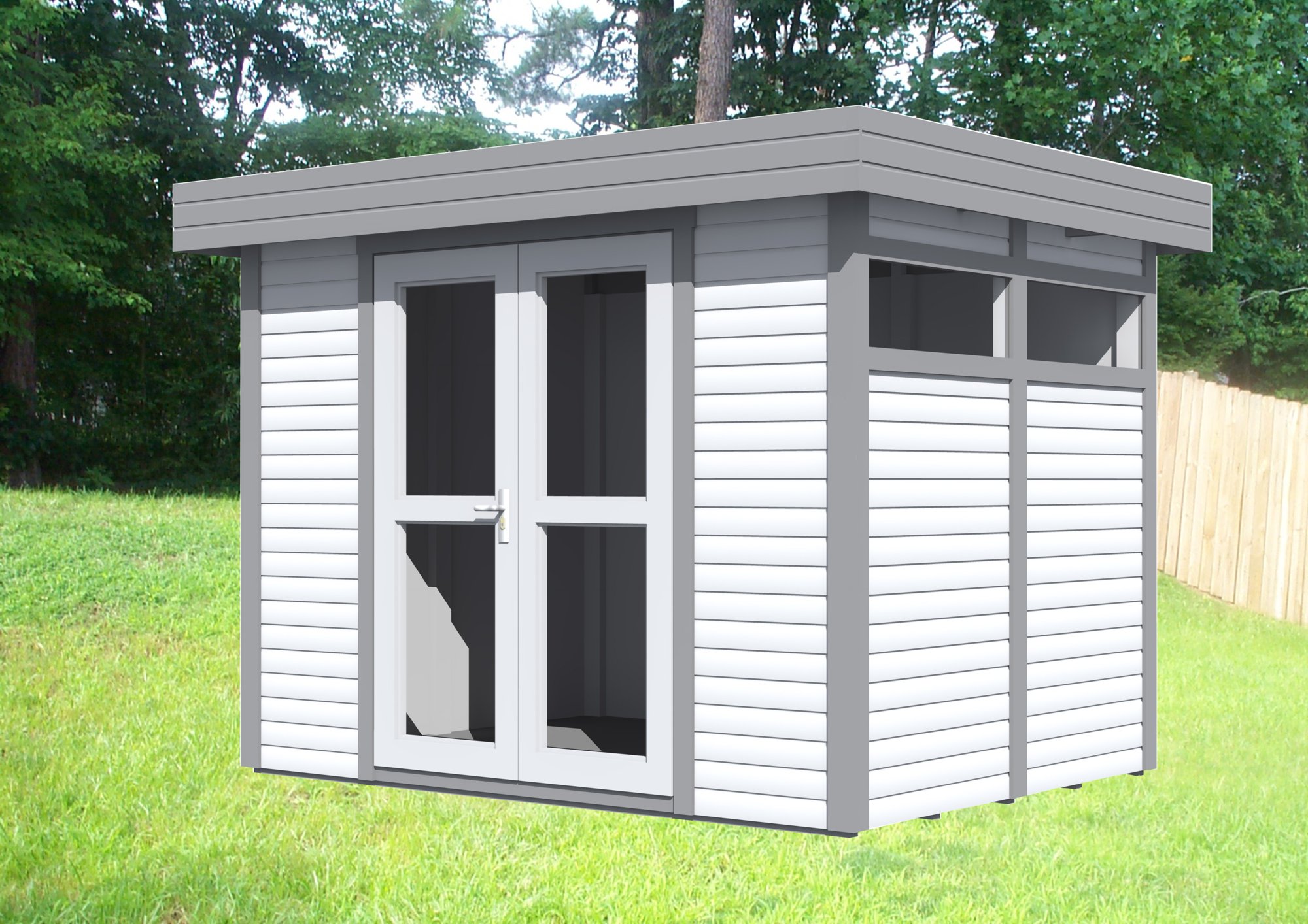 Puutarhamökki Kaijsa 2720x2020 mm 5,5 m² pintakäsiteltynä
