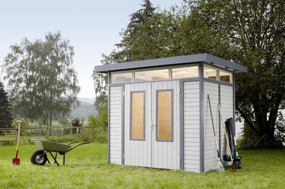 Varasto Cassandra 2440x1870 mm 4,3 m² pintakäsiteltynä