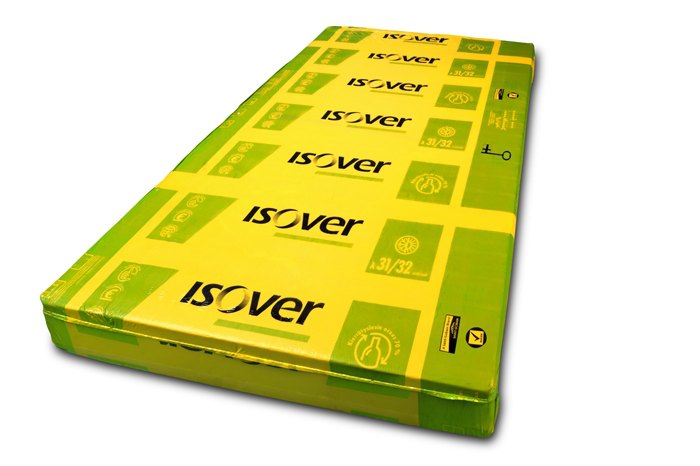 Tuulensuojaeriste Isover RKL-31 Facade 30x1200x1800mm 15.12m2/pkt