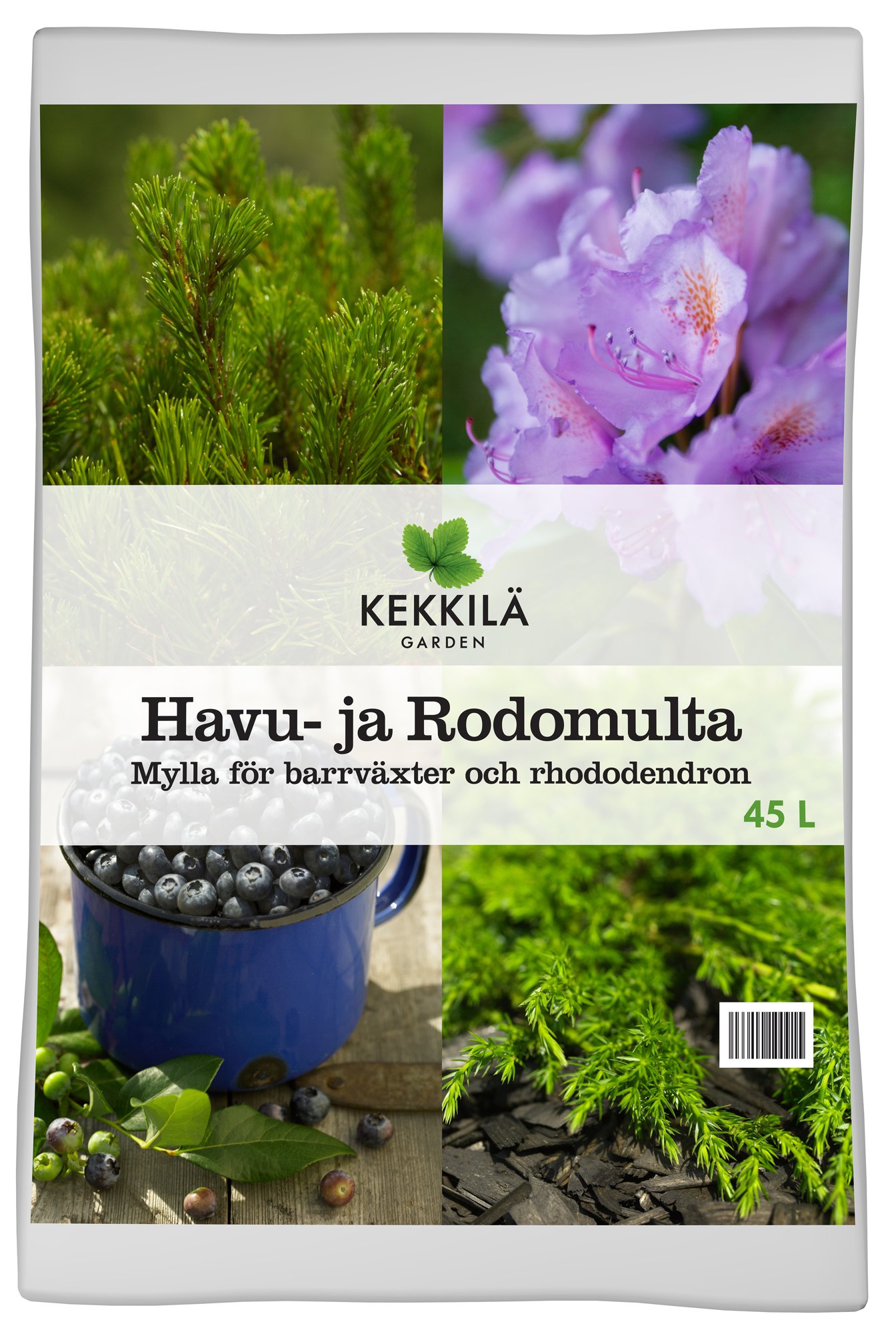 Havu- ja Rodomulta Kekkilä 60 säkkiä x 45 l lava 2700 litraa