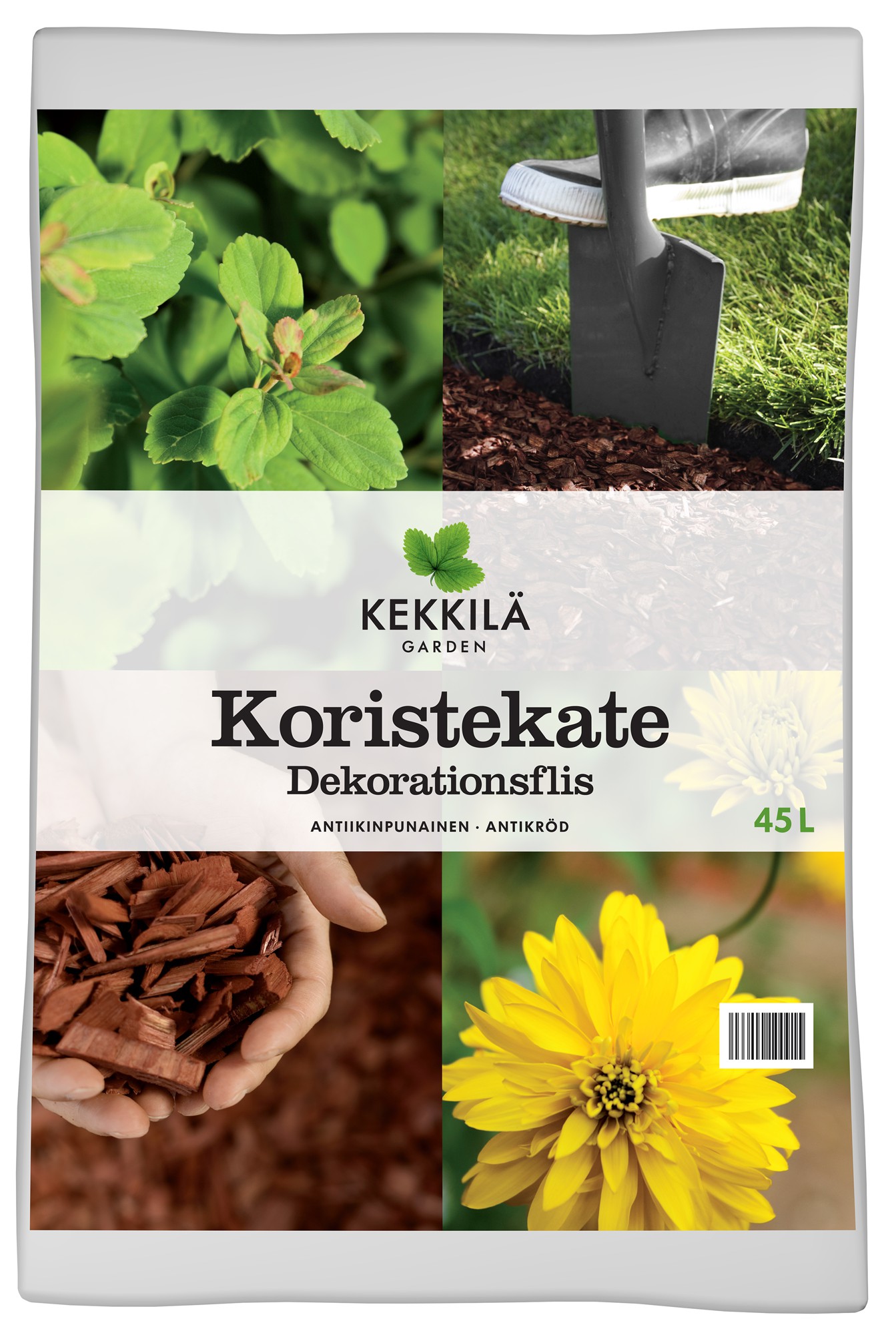 Koristekate Kekkilä Antiikinpunainen 60 säkkiä x 45 l lava 2700 litraa