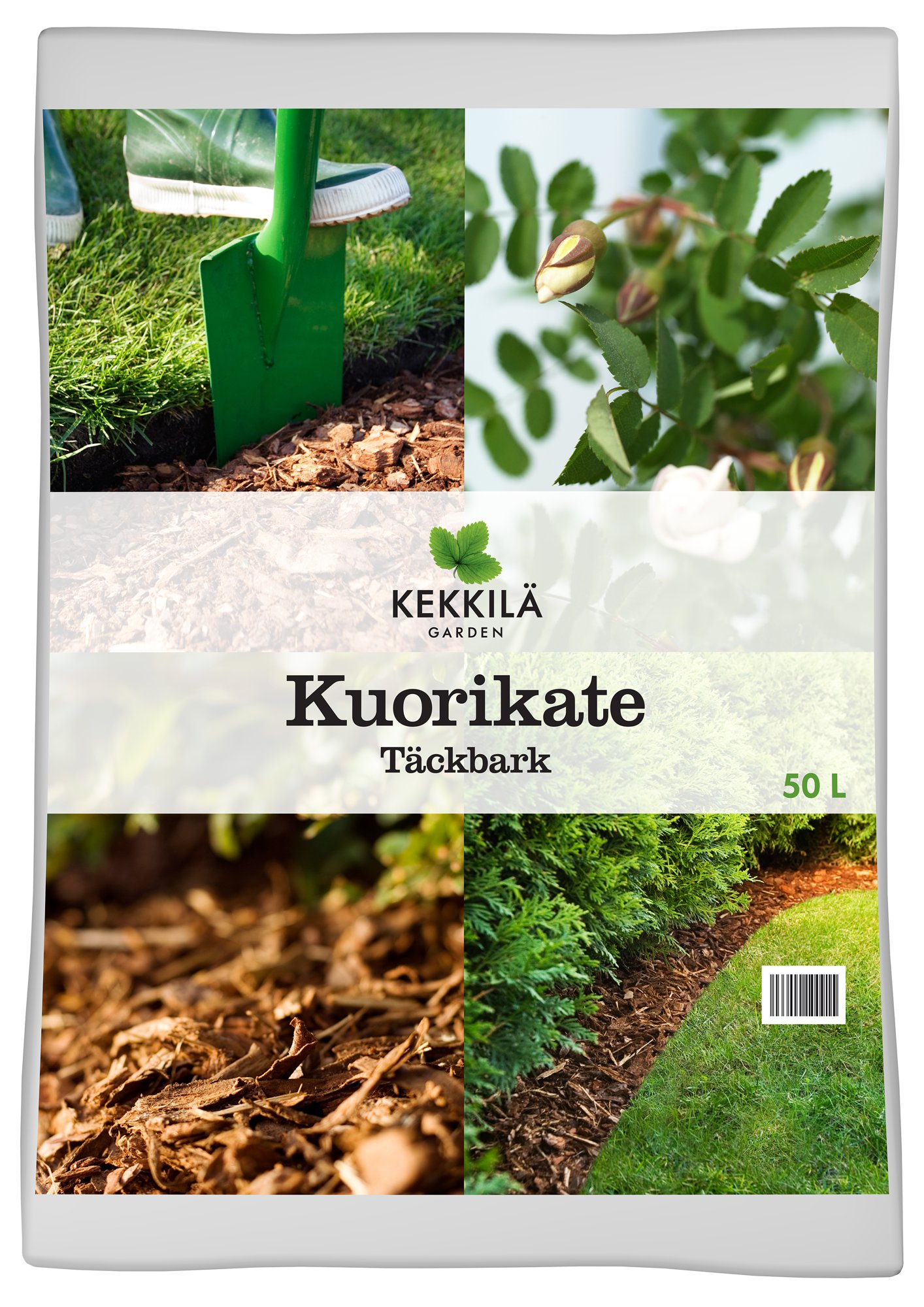 Kuorikate Kekkilä 60 säkkiä x 50 l lava 3000 litraa