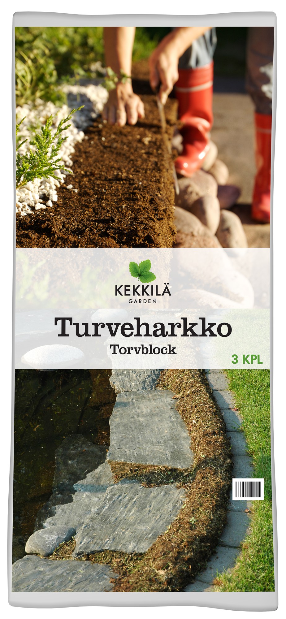 Turveharkko 40x24x22 cm 3 kpl/setti x 24 kpl lava