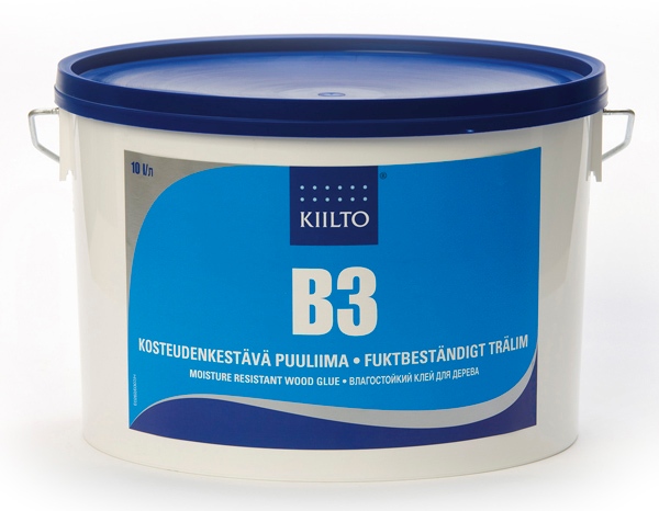 Puuliima Kiilto B3 kosteudenkestävä 10 l
