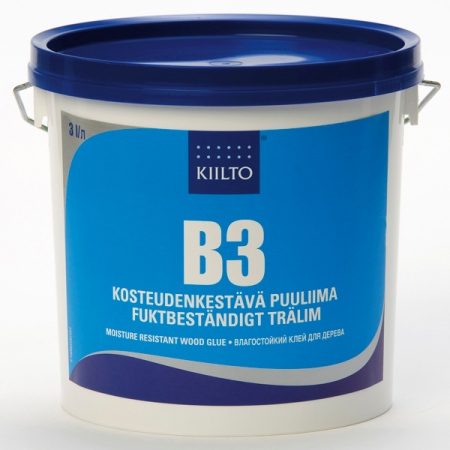 Puuliima Kiilto B3 kosteudenkestävä 3 l