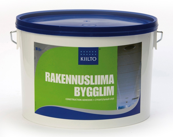 Rakennusliima Kiilto 10 l