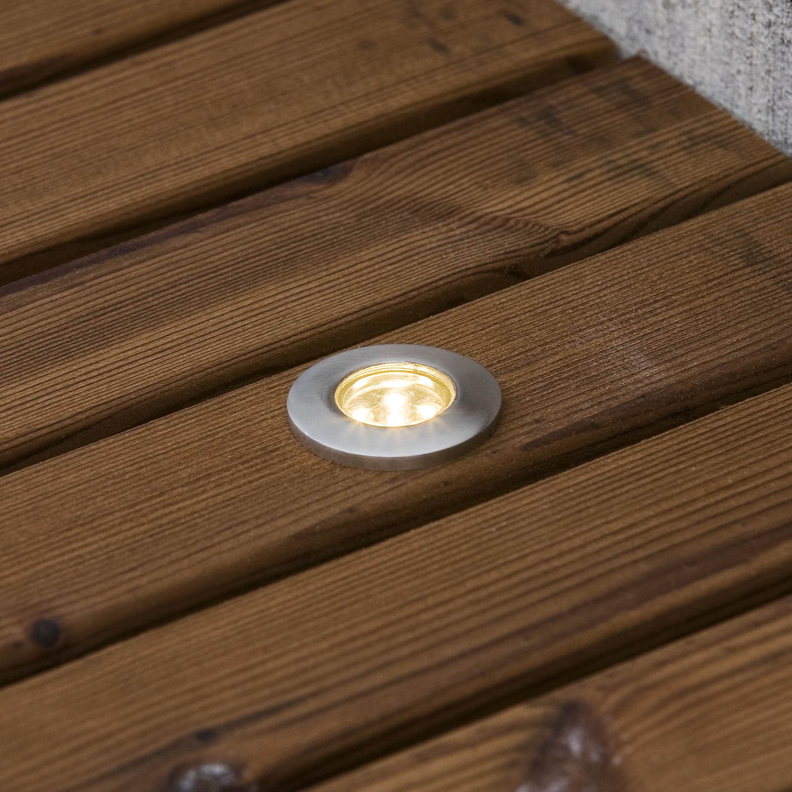 Terassivalaisinsarja 7639-000 LED-spotti 6 kpl + muuntaja