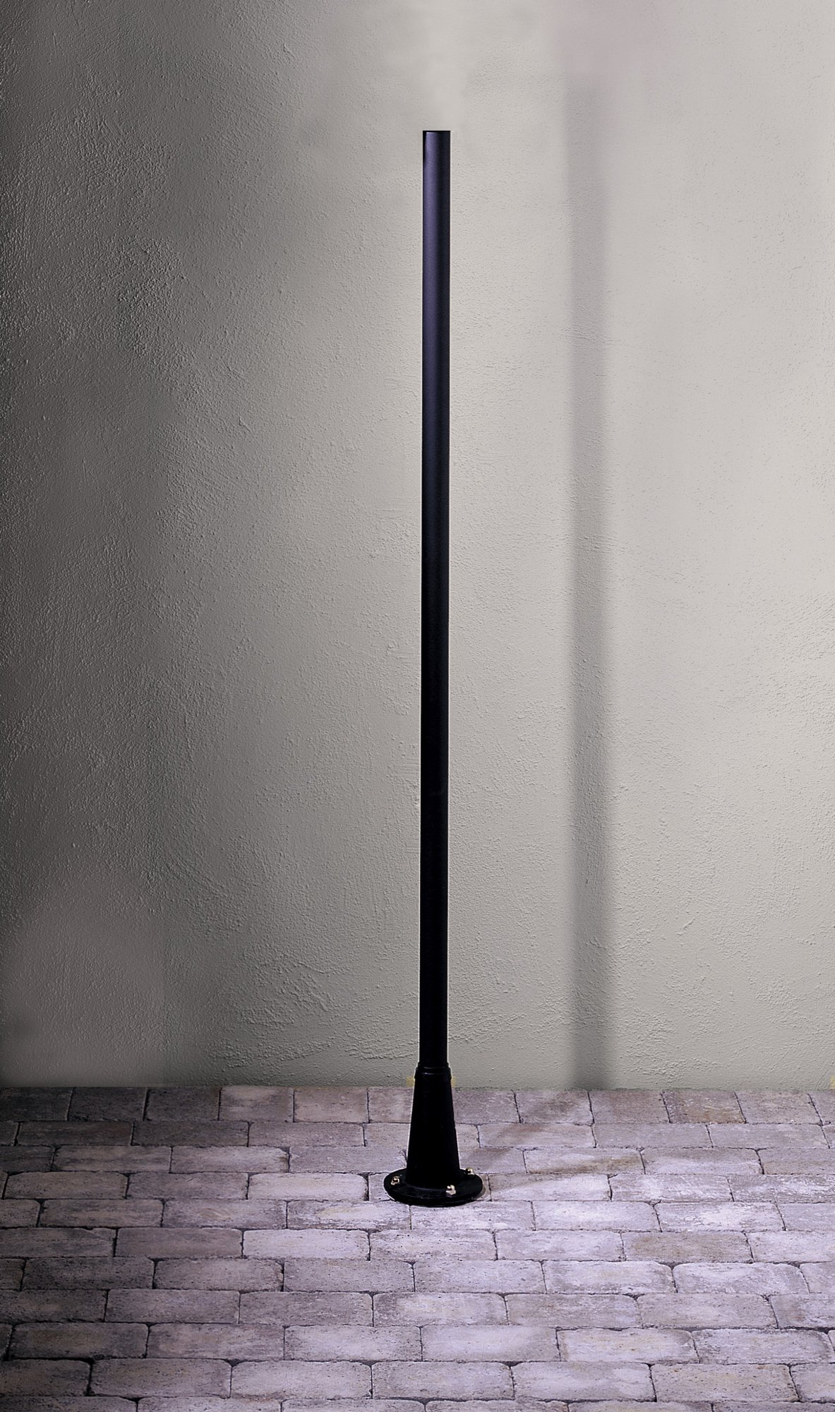 Valaisinpylväs 576-750 Pegasus musta 1870 mm
