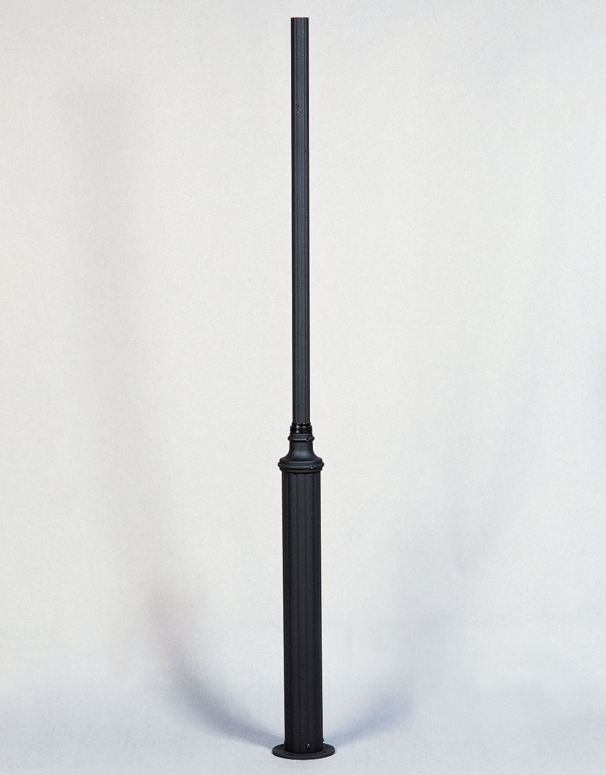 Valaisinpylväs 579-750 Draco musta matta 2000 mm