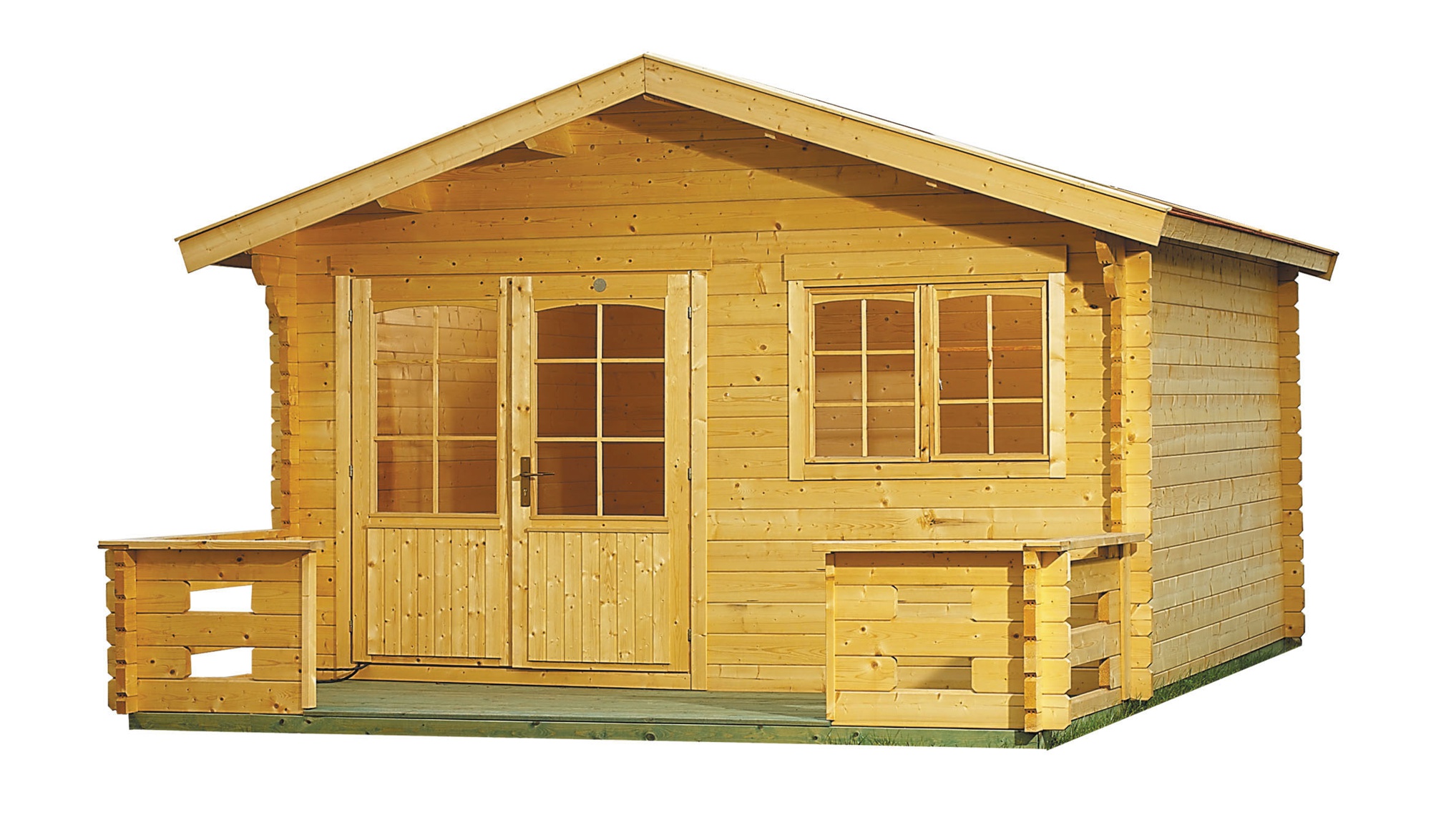 Vierasmökki Lillevilla 71 3900x3900 mm 15,21 m2 34 mm
