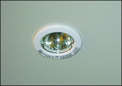 Kiinteä halogeeninen alasvalo, AL-204A 50W GU10
