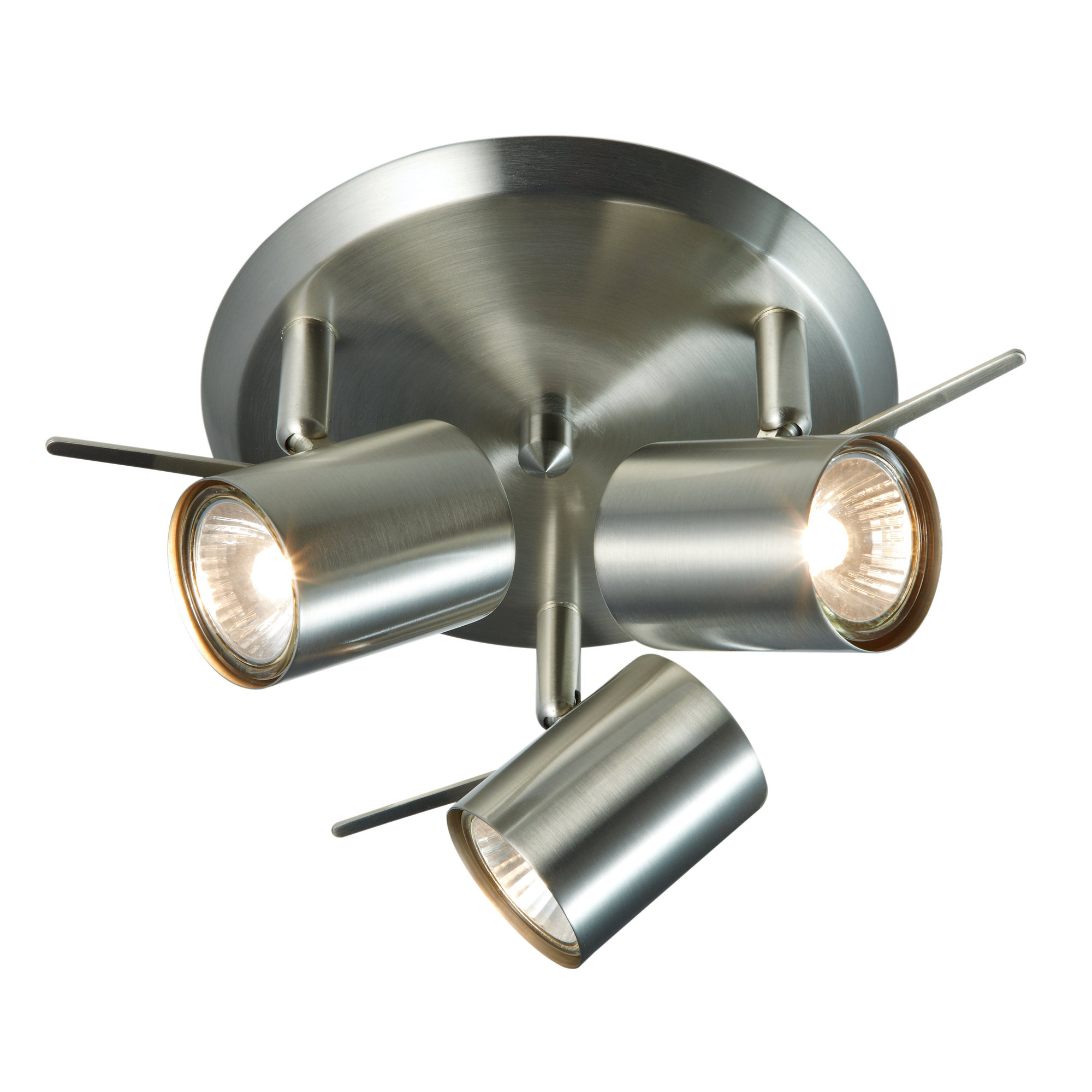 Kattovalaisin Hyssna Ø 250x150 mm harjattu teräs IP21