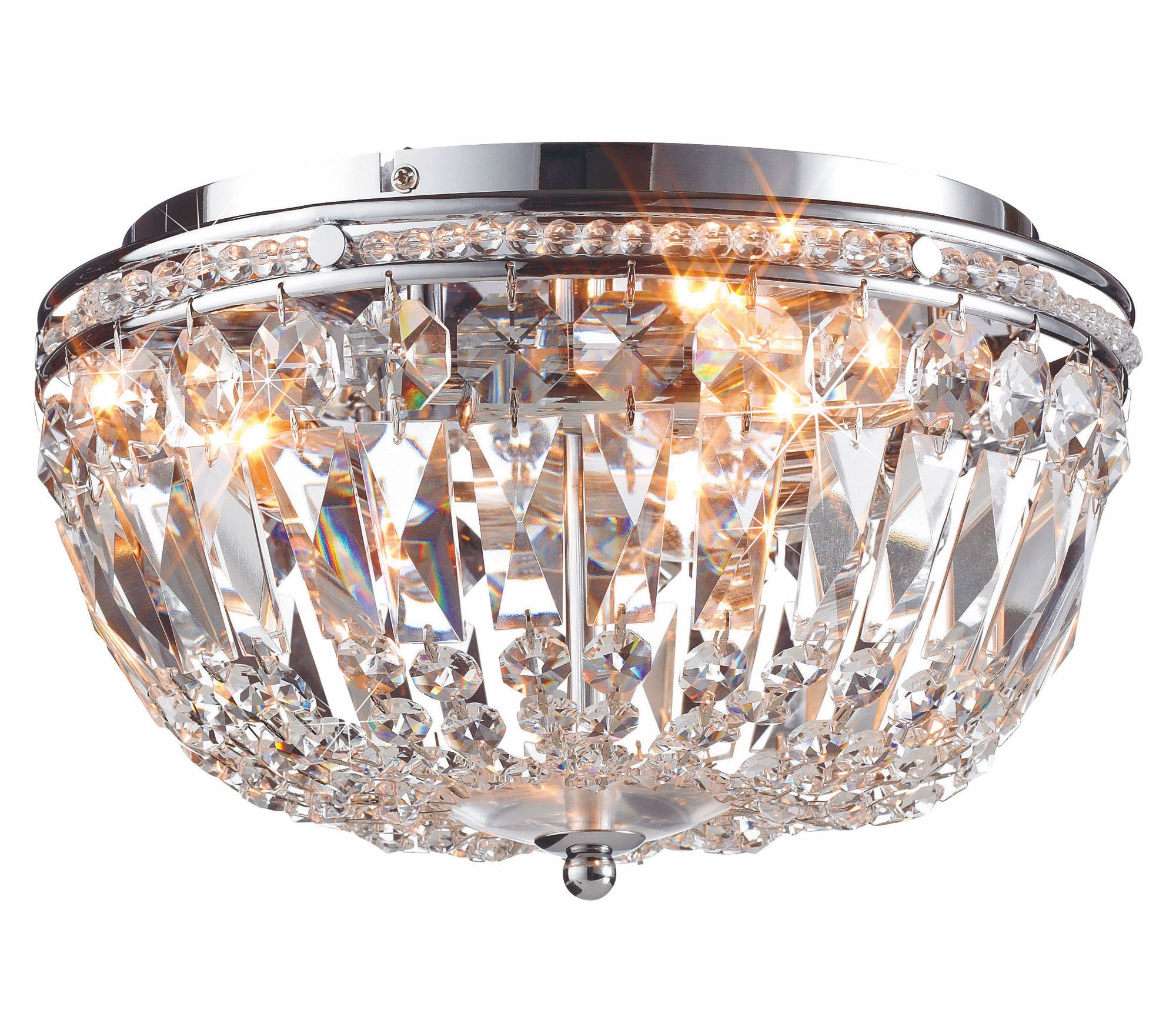 Plafondi Haga Ø 300x200 mm kromi/Brilliant-kristalli IP21