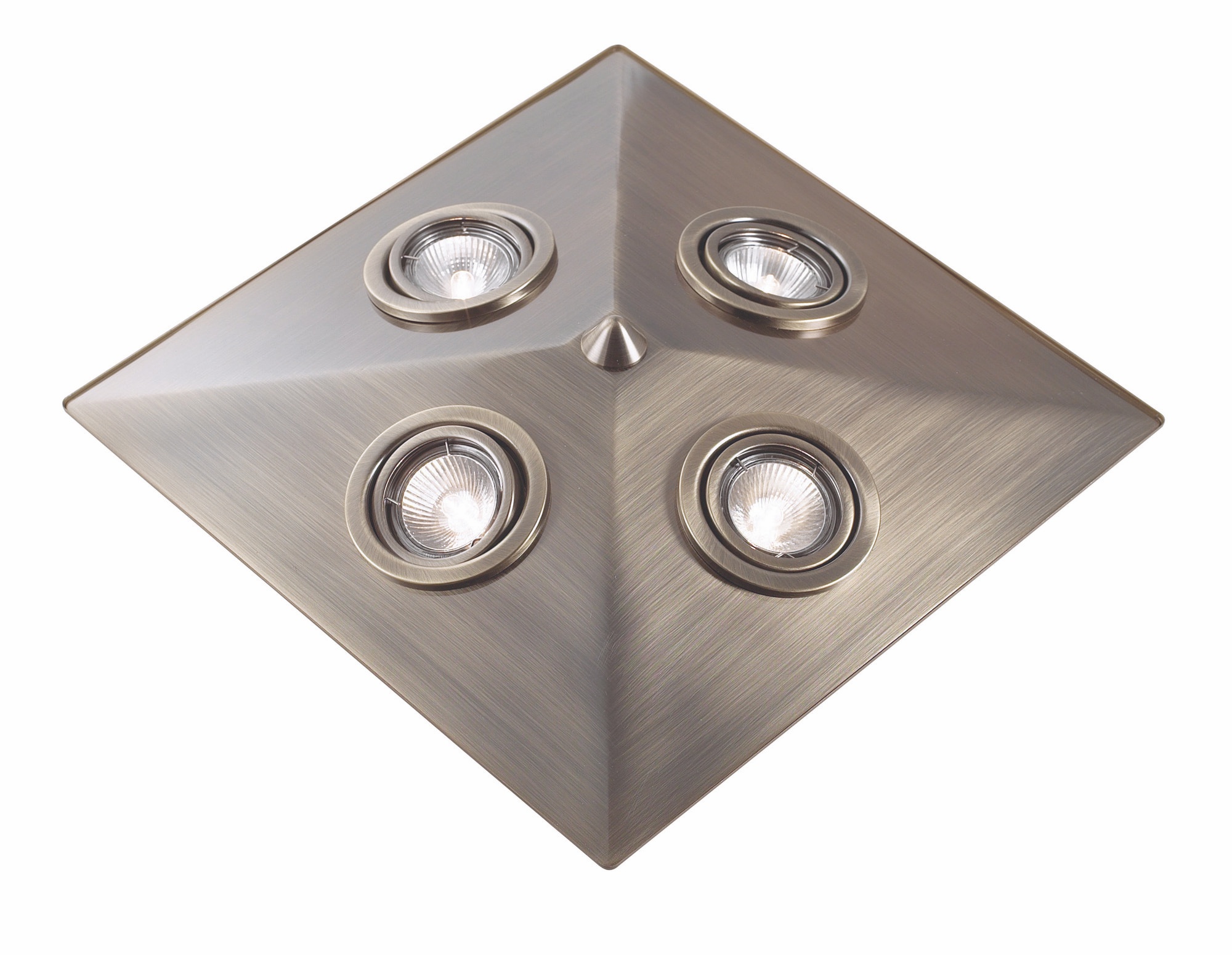 Plafondi Pyramid 340x130 mm oksidi IP21