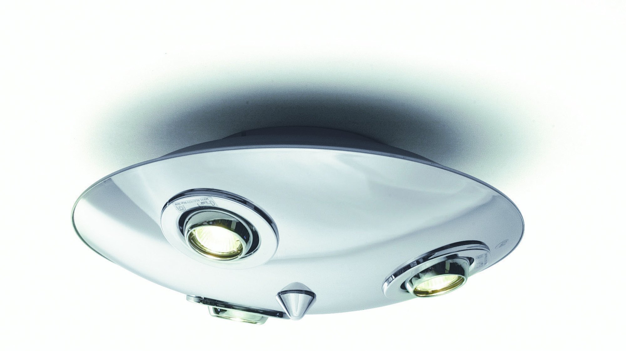 Plafondi Triad Ø 320x110 mm kromi IP21
