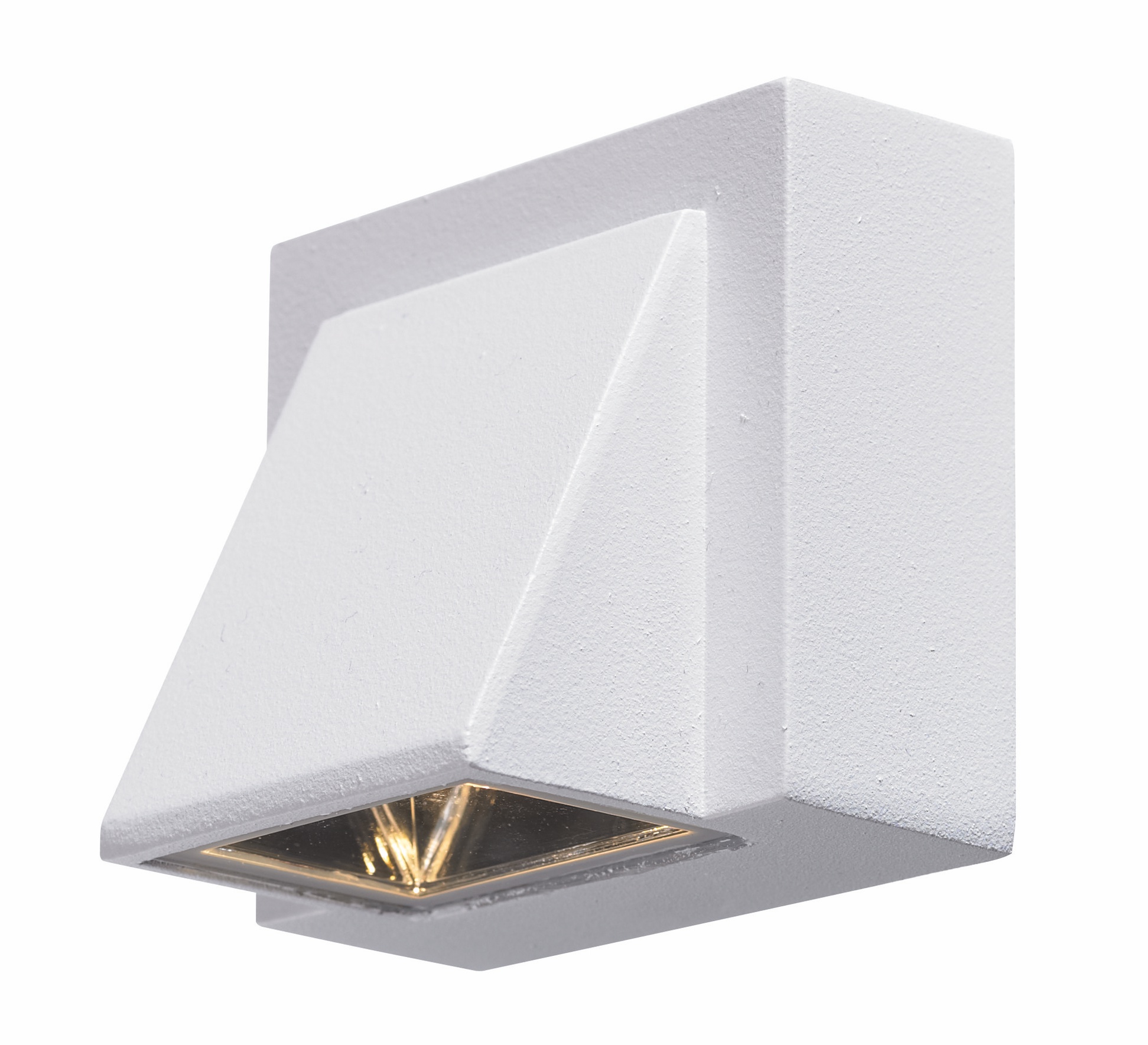 Seinävalaisin Carina 80x80 mm LED alasvalo valkoinen IP44