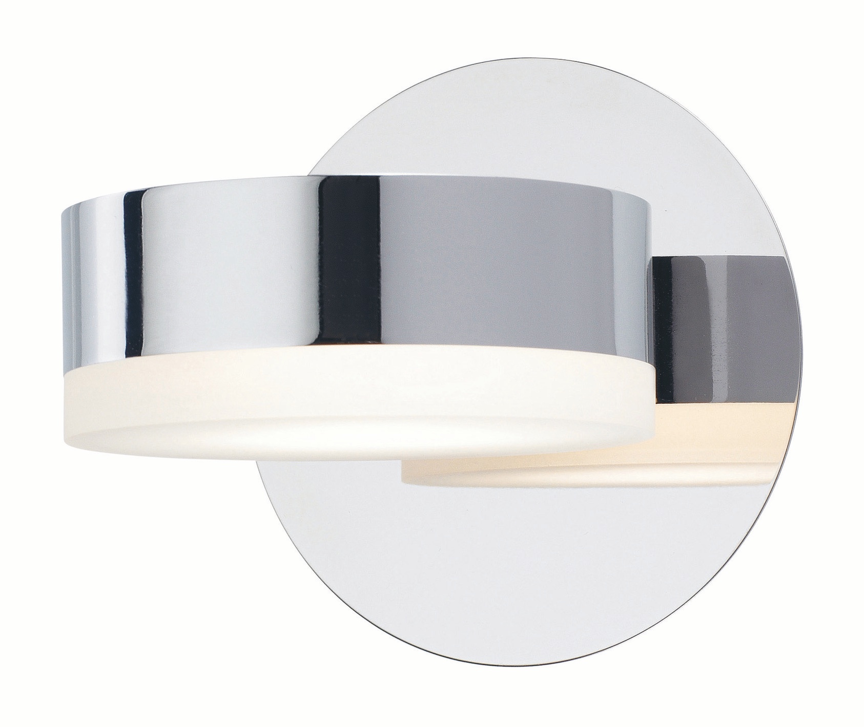 Seinävalaisin Haverdal 100x100 mm kromi/huurre IP44
