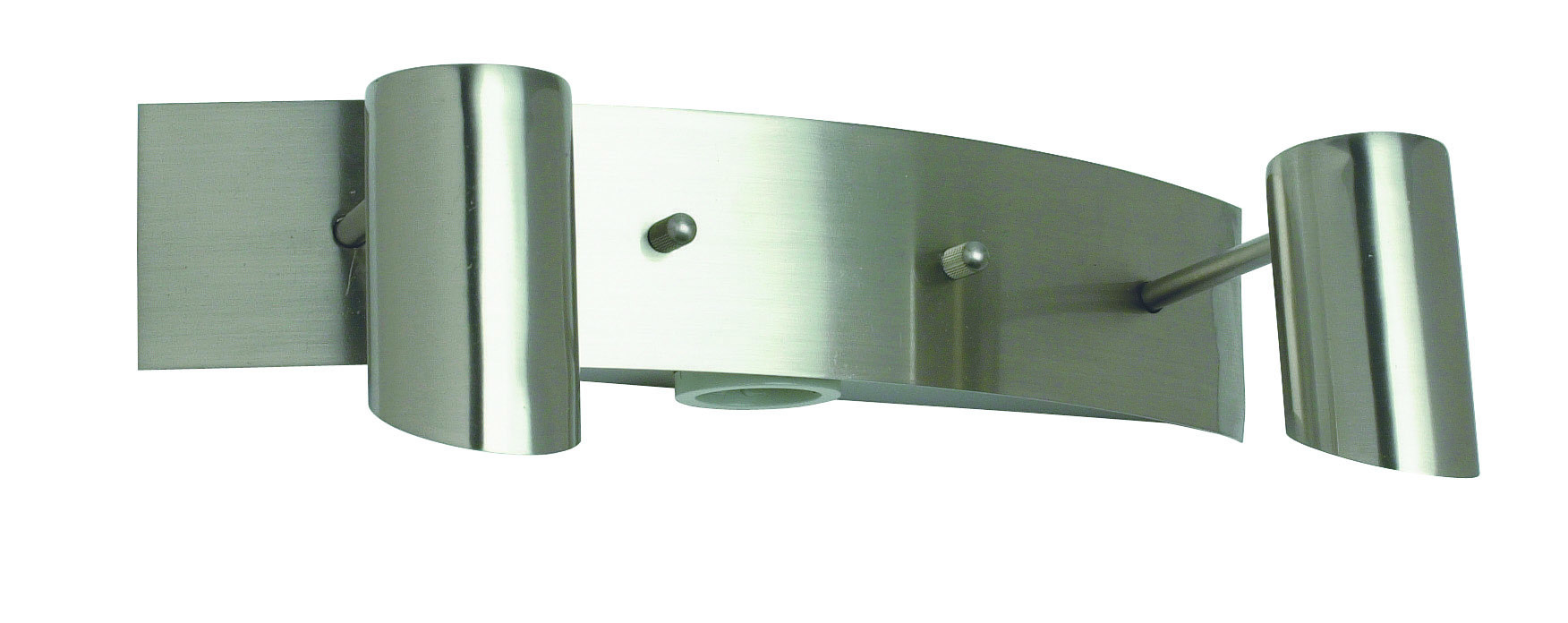 Seinävalaisin Kadett 400x120 mm 2-osainen teräs pistorasialla IP21