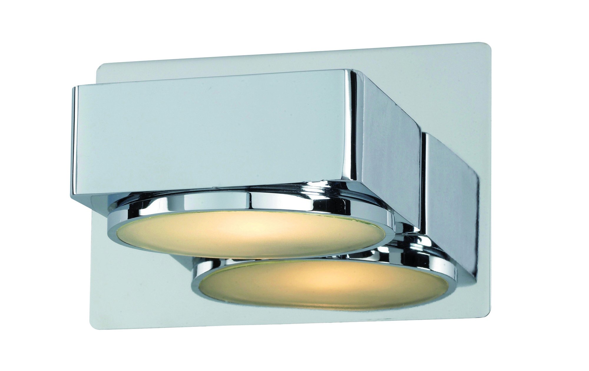 Seinävalaisin Mellerud 120x80 mm kromi IP44