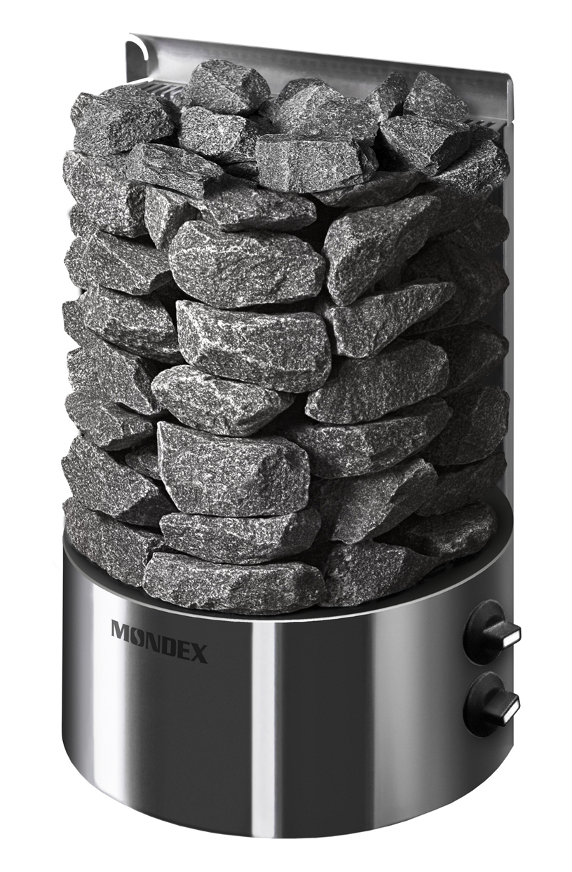 Sähkökiuas Mondex Balance Rock C kiinteä 6,6 kW 6-9 m³