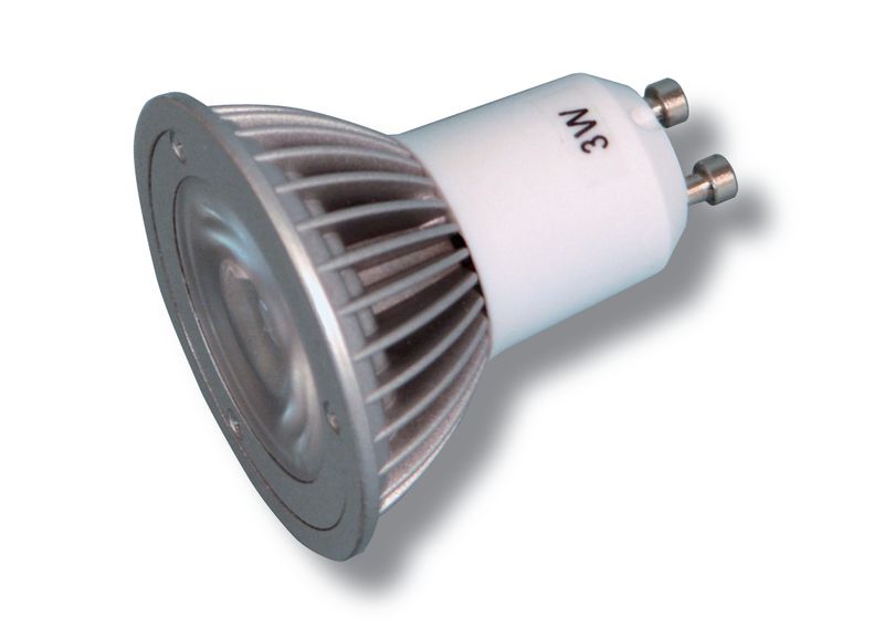 Ledlamppu GU10 230V 3W GU10-3W-WARM
