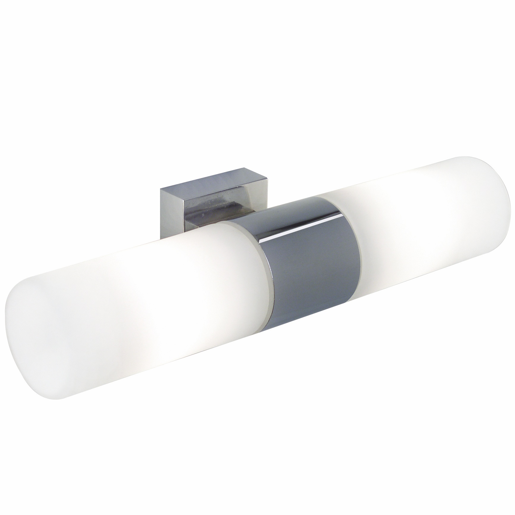 Seinävalaisin Tangens 310x98x610 mm 2-osainen kromi IP44