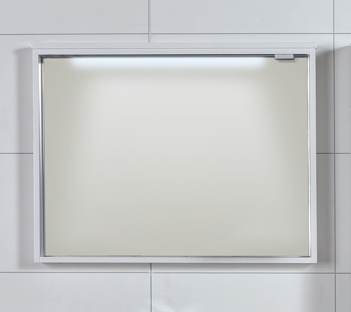 Peili Noro Seaside 900 LED-valaisimella ylä/ala kehys valkoinen matta