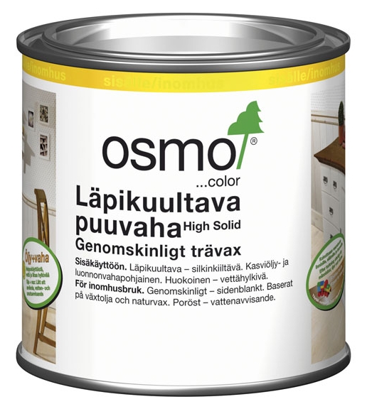 Puuvaha OSMO COLOR läpikuultava 0,375 l väri 3101 Kirkas