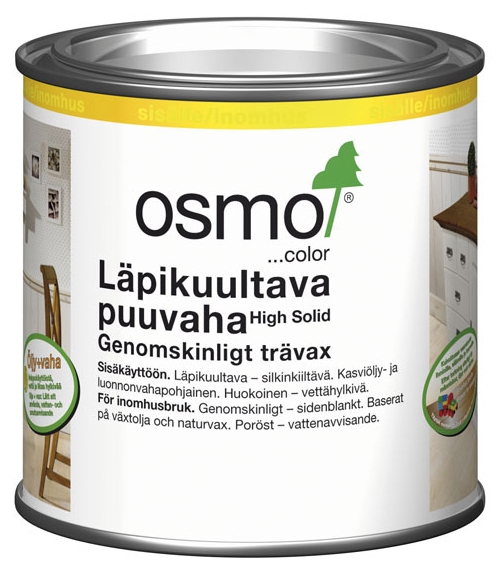 Puuvaha OSMO COLOR läpikuultava 0,375 l värillinen