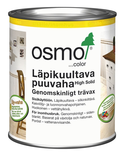 Puuvaha OSMO COLOR läpikuultava 0,75 l väri 3101 Kirkas