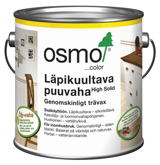 Puuvaha OSMO COLOR läpikuultava 2,5 l väri 3101 Kirkas