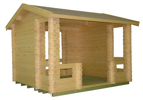 Grillikatos Lillevilla 3 2800x3000 mm 8,4 m² 45 mm