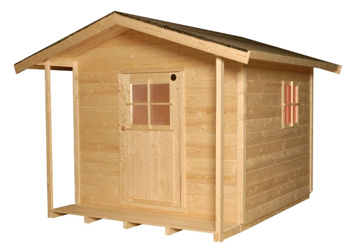 Leikkimökki Lillevilla Playhouse 6 1800x1800 mm 3,24 m² 16 mm