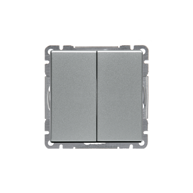 Kytkin Impressivo 6+6/16AX/250V/IP21 UKJ 0X alumiini