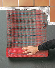 Lattialämmitysmatto T2QuickNet 1.0m2 90W 0.5x2.0m