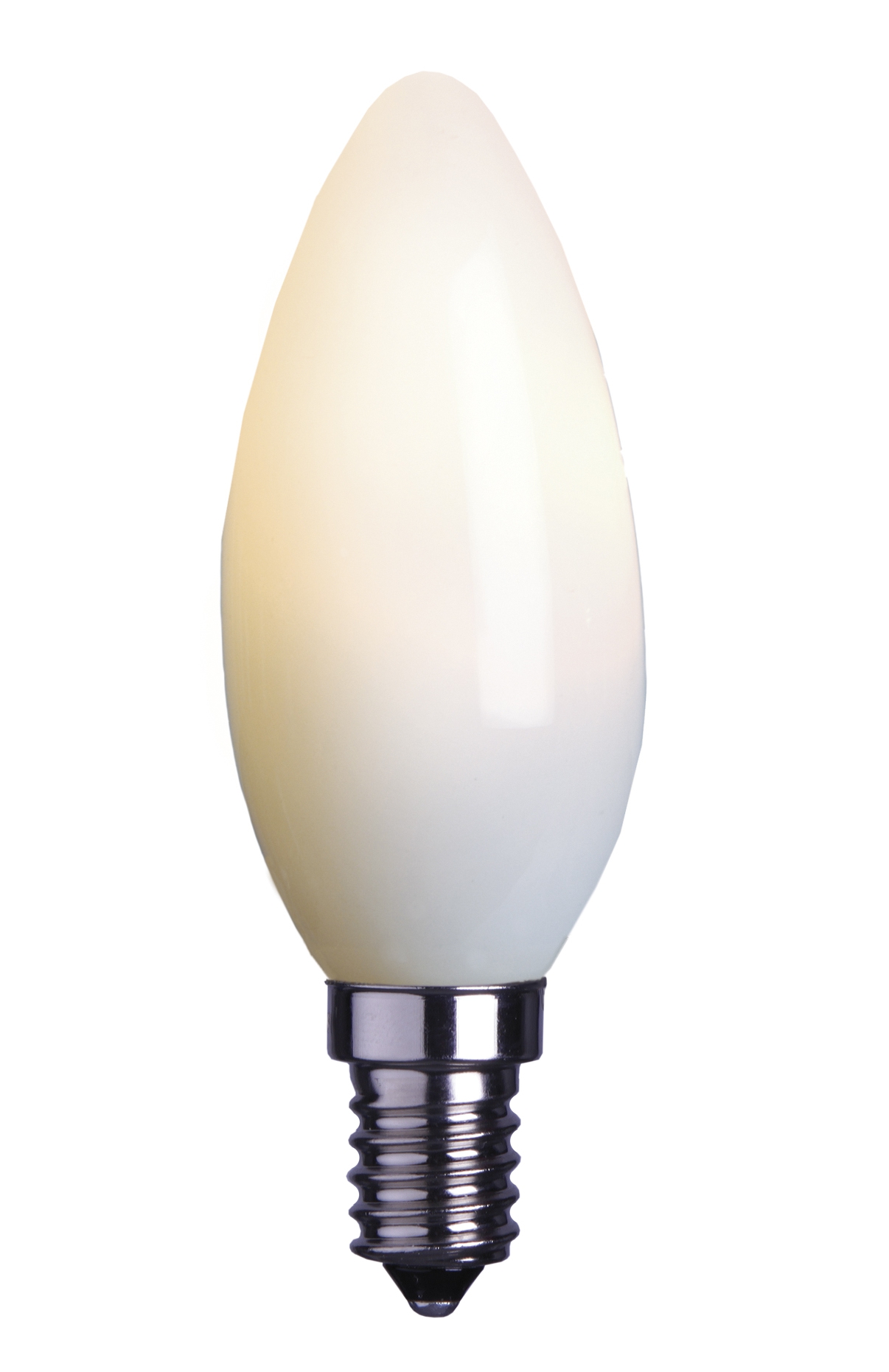 LED-kynttilälamppu Decoration LED 337-21 Ø 35x100 mm E14 opaali 0,7W 2600K 35lm