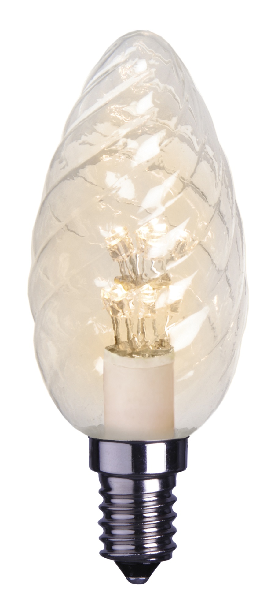 LED-kynttilälamppu Decoration LED 337-31 Ø 35x100 mm E14 kirkas kierre 0,9W 2100K 75lm