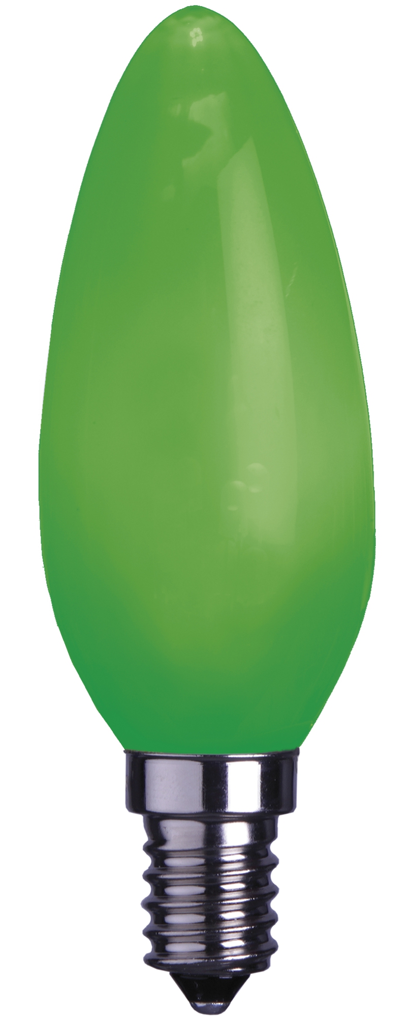 LED-kynttilälamppu Decoration LED 337-43 Ø 35x100 mm E14 0,6W vihreä