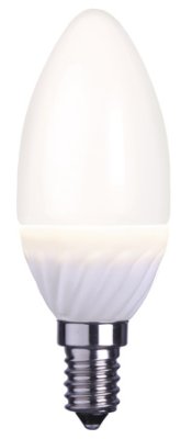 LED-kynttilälamppu Illumination LED 337-17 Ø 37x105 mm E14 opaali 4,0W 2900K 250lm