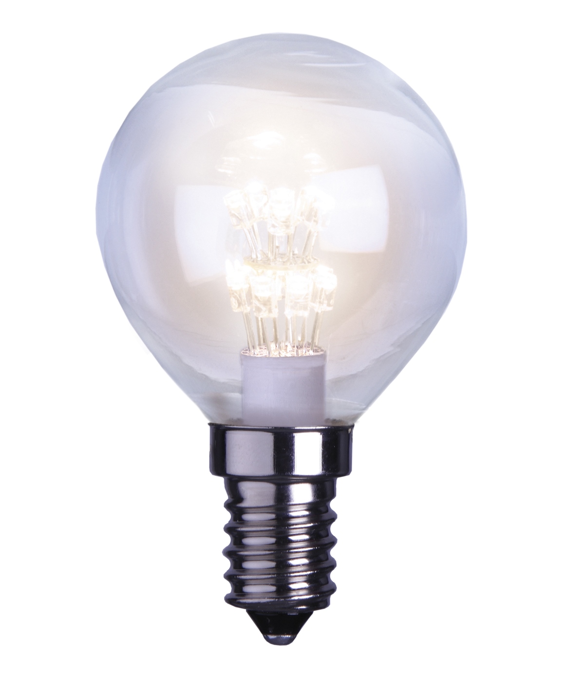 LED-lamppu Decoration LED 336-16 Ø 45x75 mm E14 kirkas 0,9W 2600K 55lm