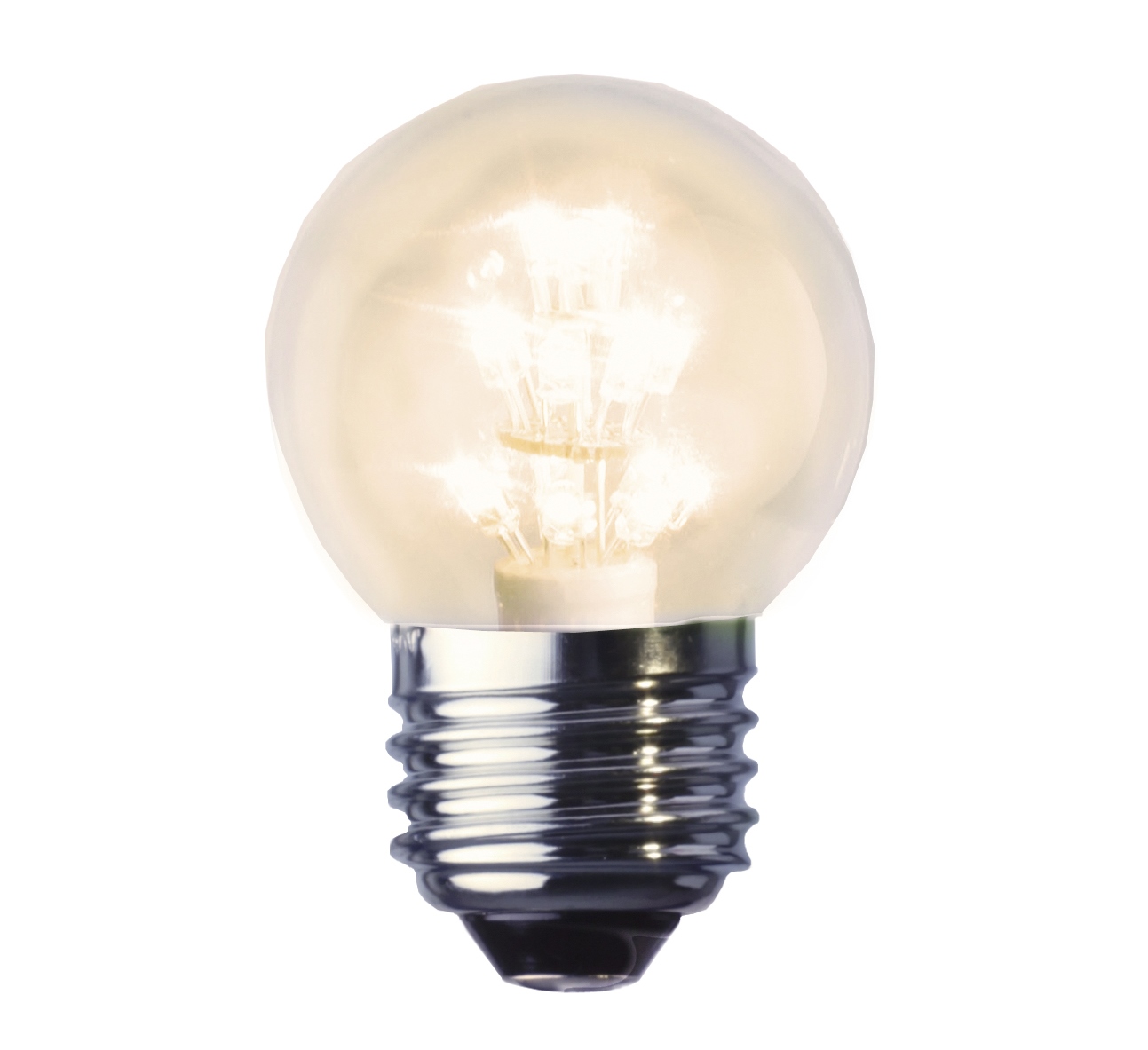 LED-lamppu Decoration LED 336-31 Ø 45x70 mm E27 kirkas 0,9W 2100K 75lm